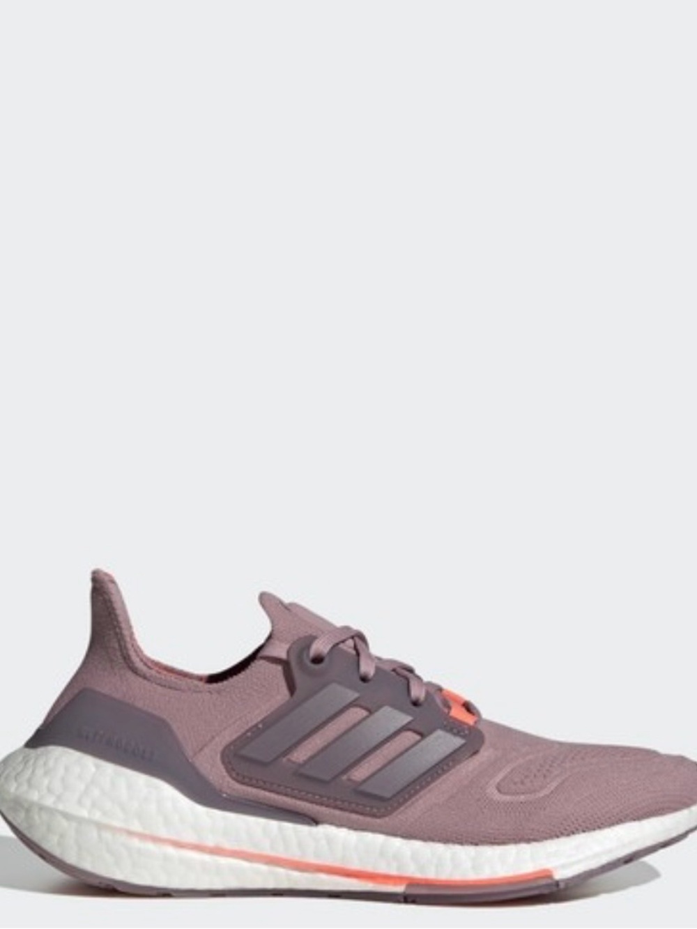 adidas Women's Mauve Athletic Running Shoes with Coral Accent